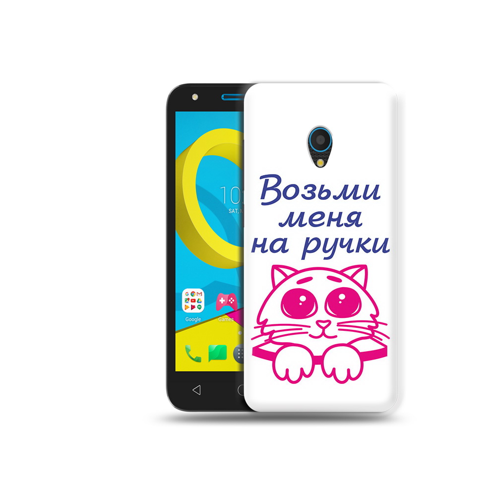 

Чехол MyPads Tocco для Alcatel U5 5047D мяу (PT134046.676.491), Tocco