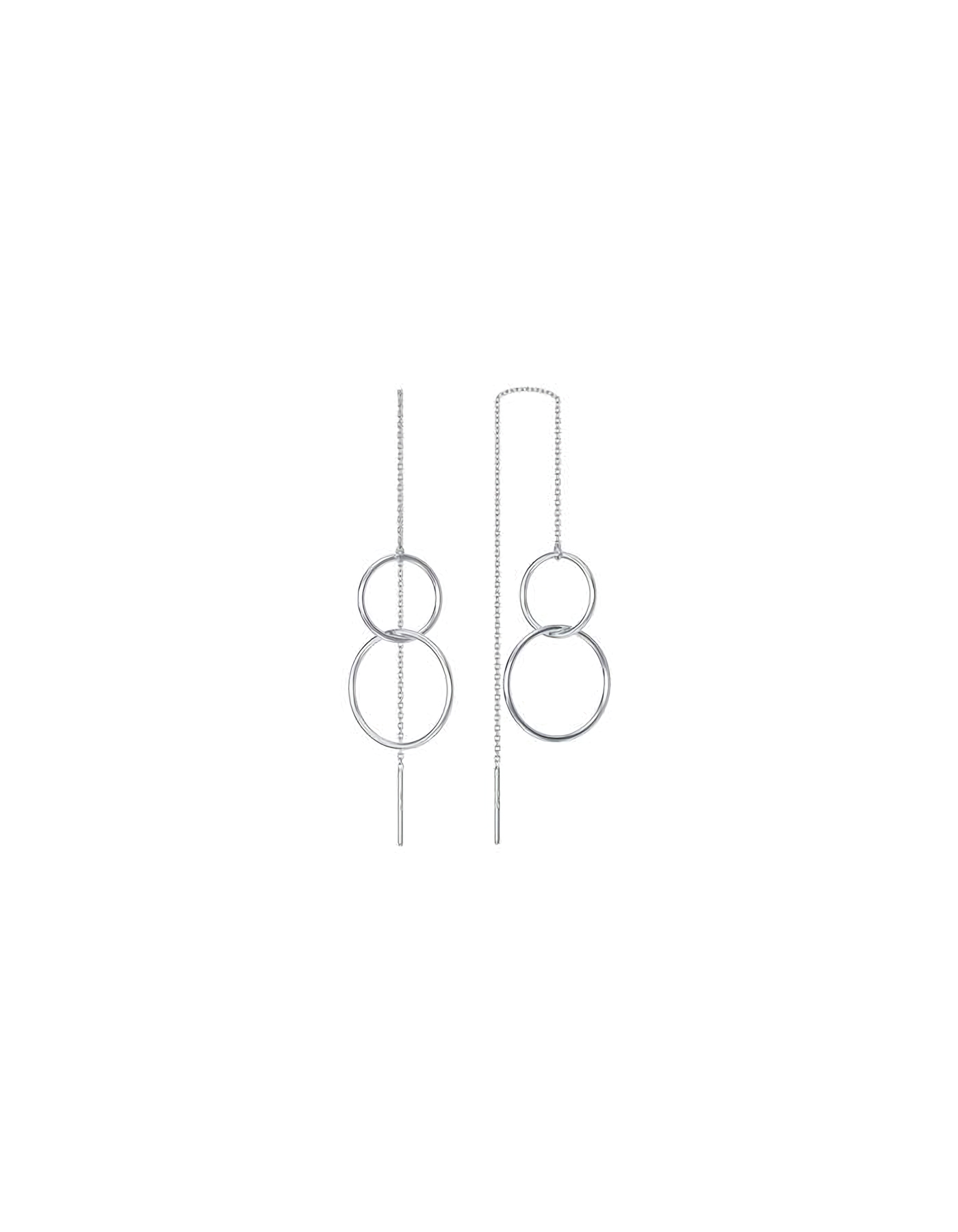 

Серьги продевки из серебра TEO MAORI 8НС22-366-3, 8НС22-366-3