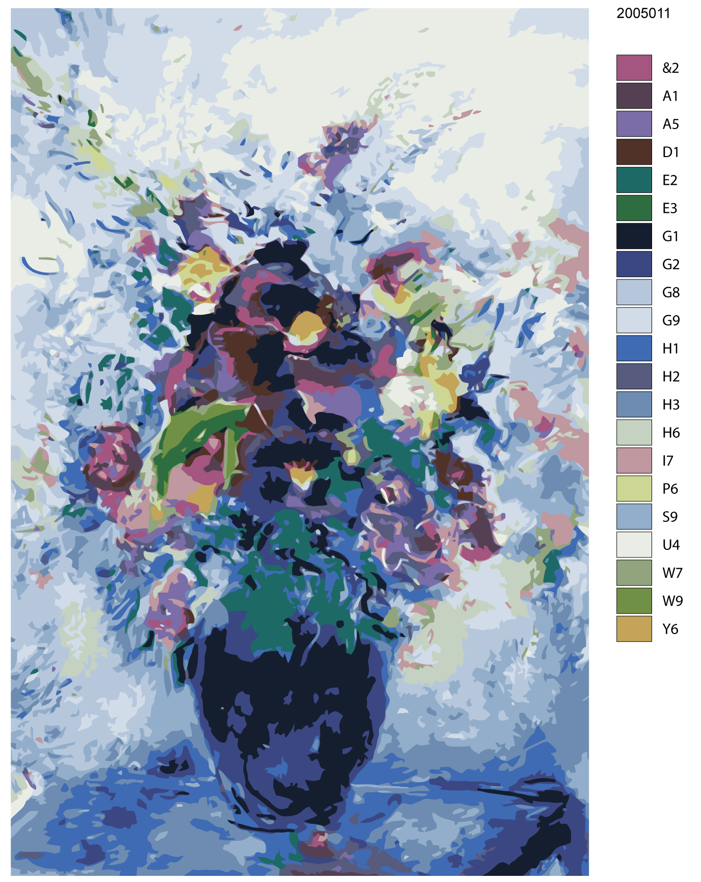 

Картина по номерам, Живопись по номерам, 72 x 108, ANNA-2005011, ANNA-2005011