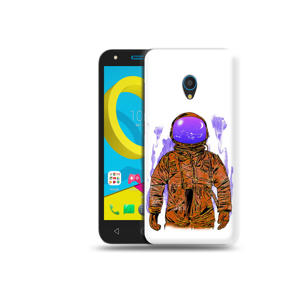 

Чехол MyPads Tocco для Alcatel U5 5047D нарисованный мужчина в скафандре, Tocco