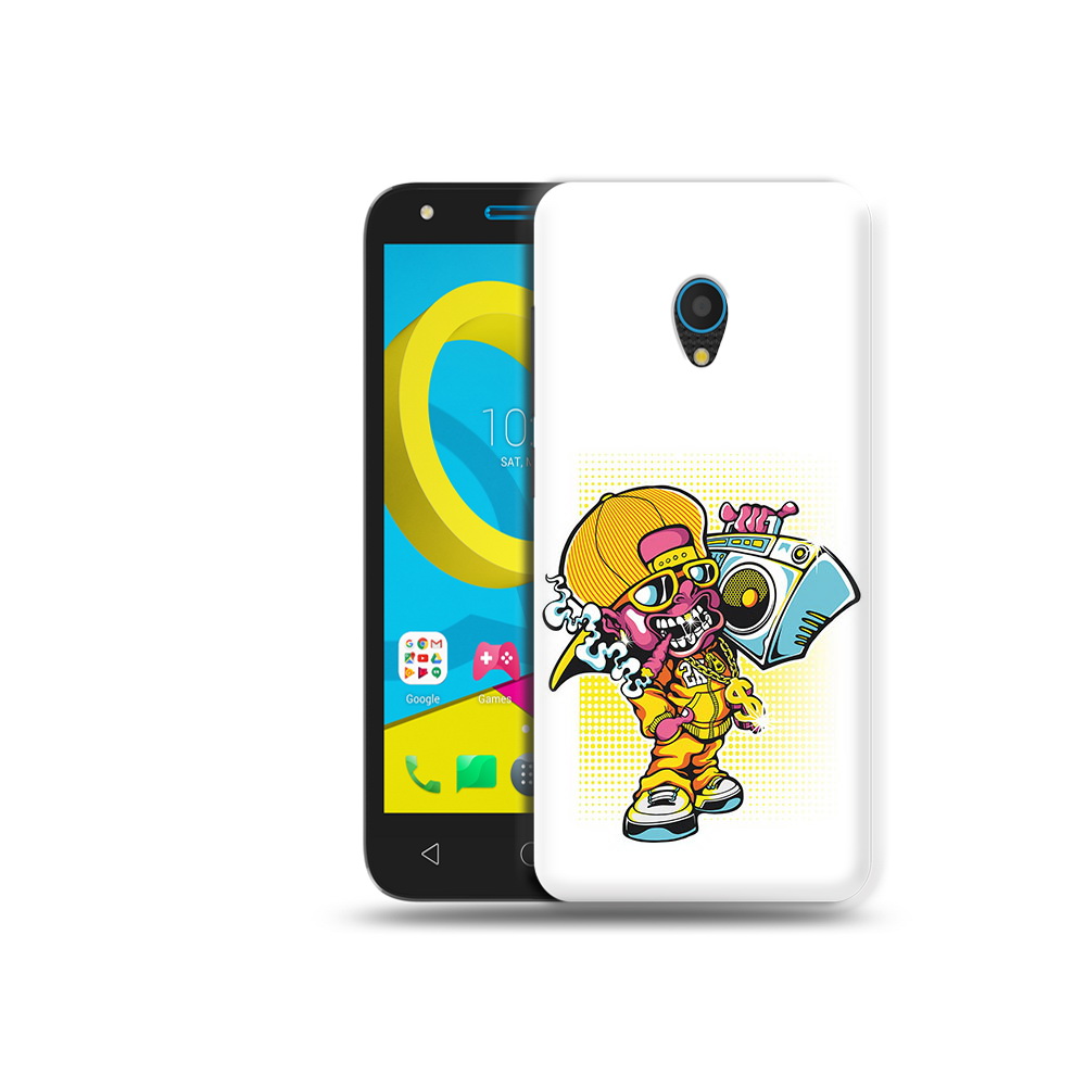 

Чехол MyPads Tocco для Alcatel U5 5047D нарисованный парень с колонкой (PT134046.676.511), Tocco