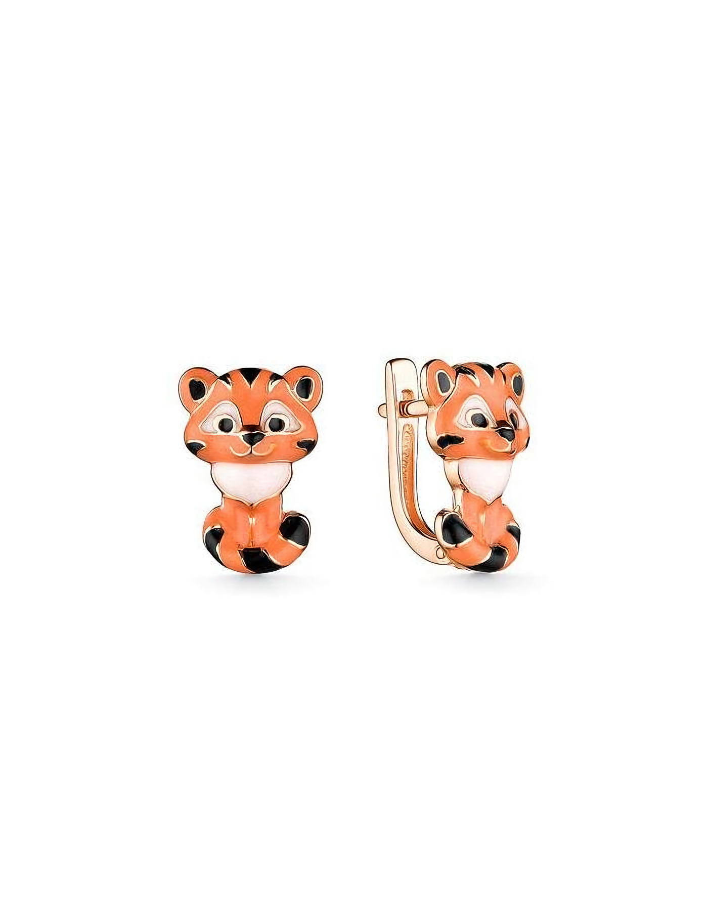 

Серьги из серебра TEO MAORI 8901022261, эмаль, 8901022261