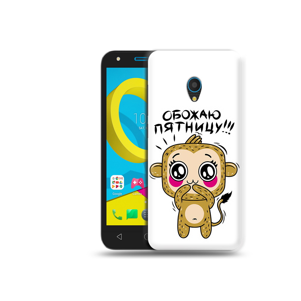 

Чехол MyPads Tocco для Alcatel U5 5047D обожаю пятницу (PT134046.676.525), Tocco