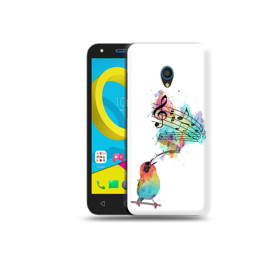 

Чехол MyPads Tocco для Alcatel U5 5047D певчая птичка (PT134046.676.536), Tocco