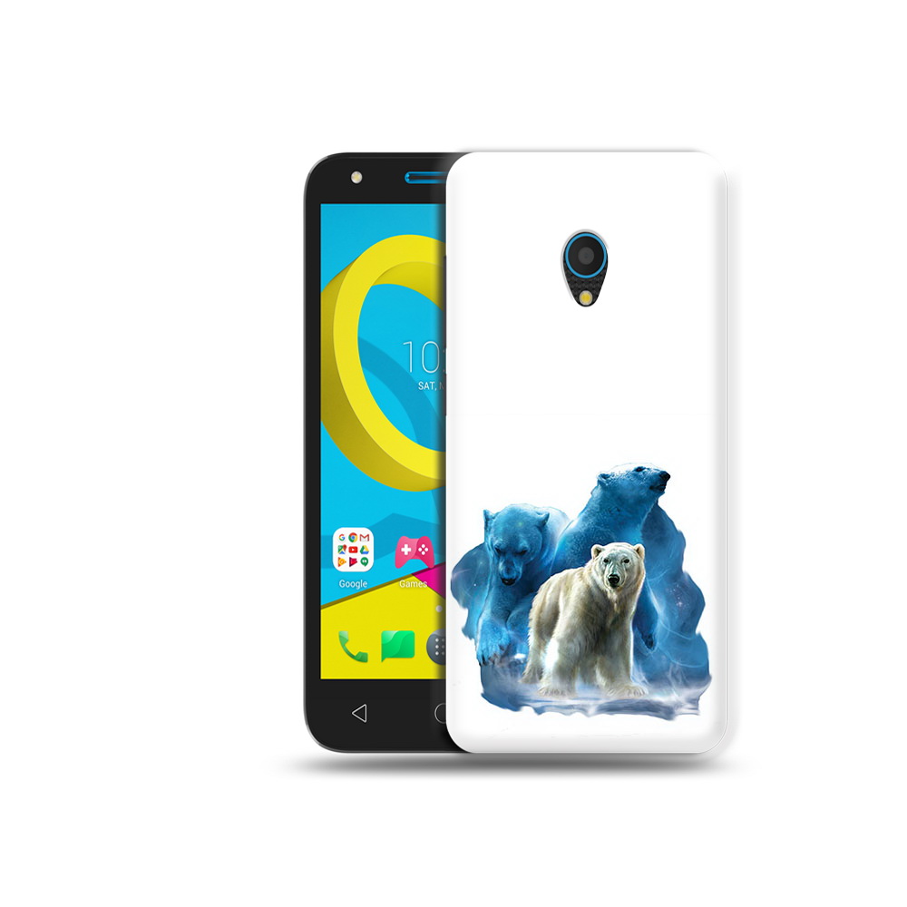

Чехол MyPads Tocco для Alcatel U5 5047D полярный медведь (PT134046.676.549), Tocco