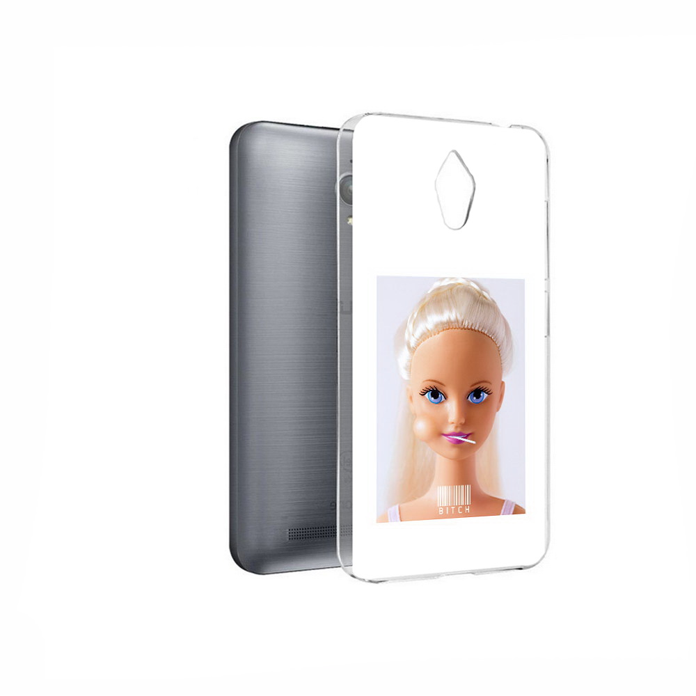 

Чехол MyPads Tocco для Asus ZenFone Go (ZC500TG) барби, Прозрачный, Tocco