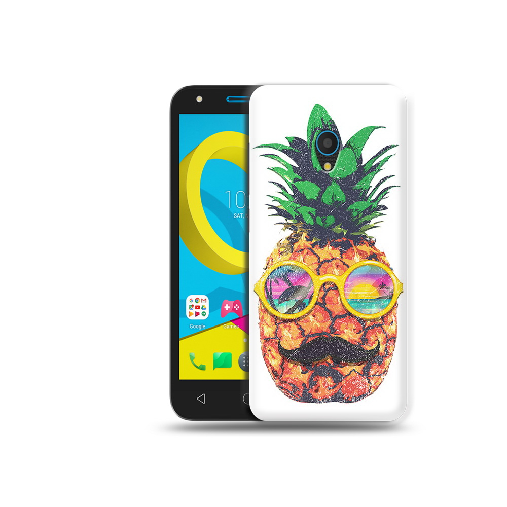 

Чехол MyPads Tocco для Alcatel U5 5047D прикольный ананас с лицом (PT134046.676.556), Tocco