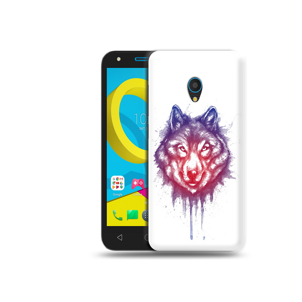 

Чехол MyPads Tocco для Alcatel U5 5047D пушистый волк (PT134046.676.561), Tocco