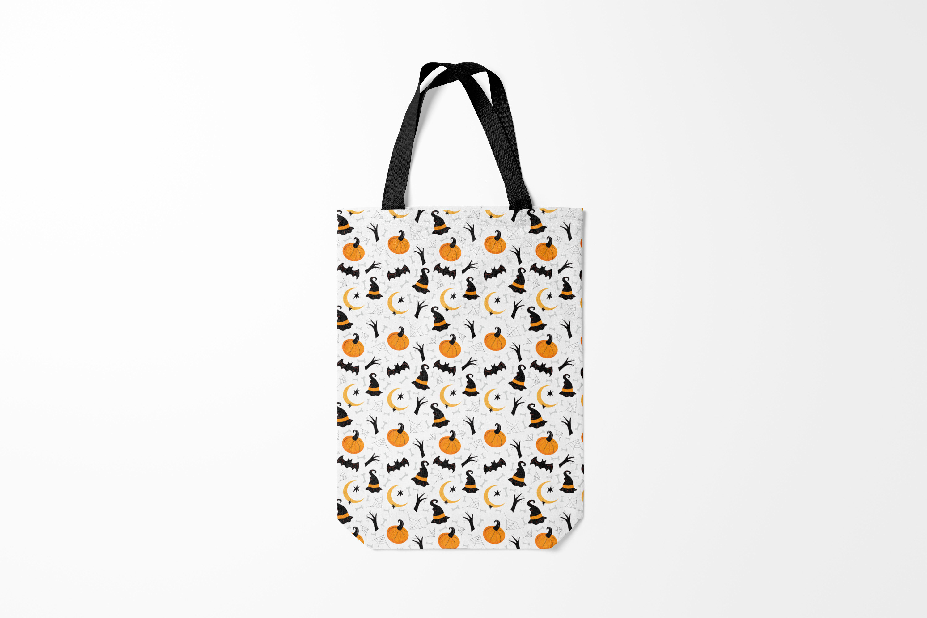 

Сумка шoппер унисекс Burnettie Patern Halloween 5, белый, Patern Halloween 5