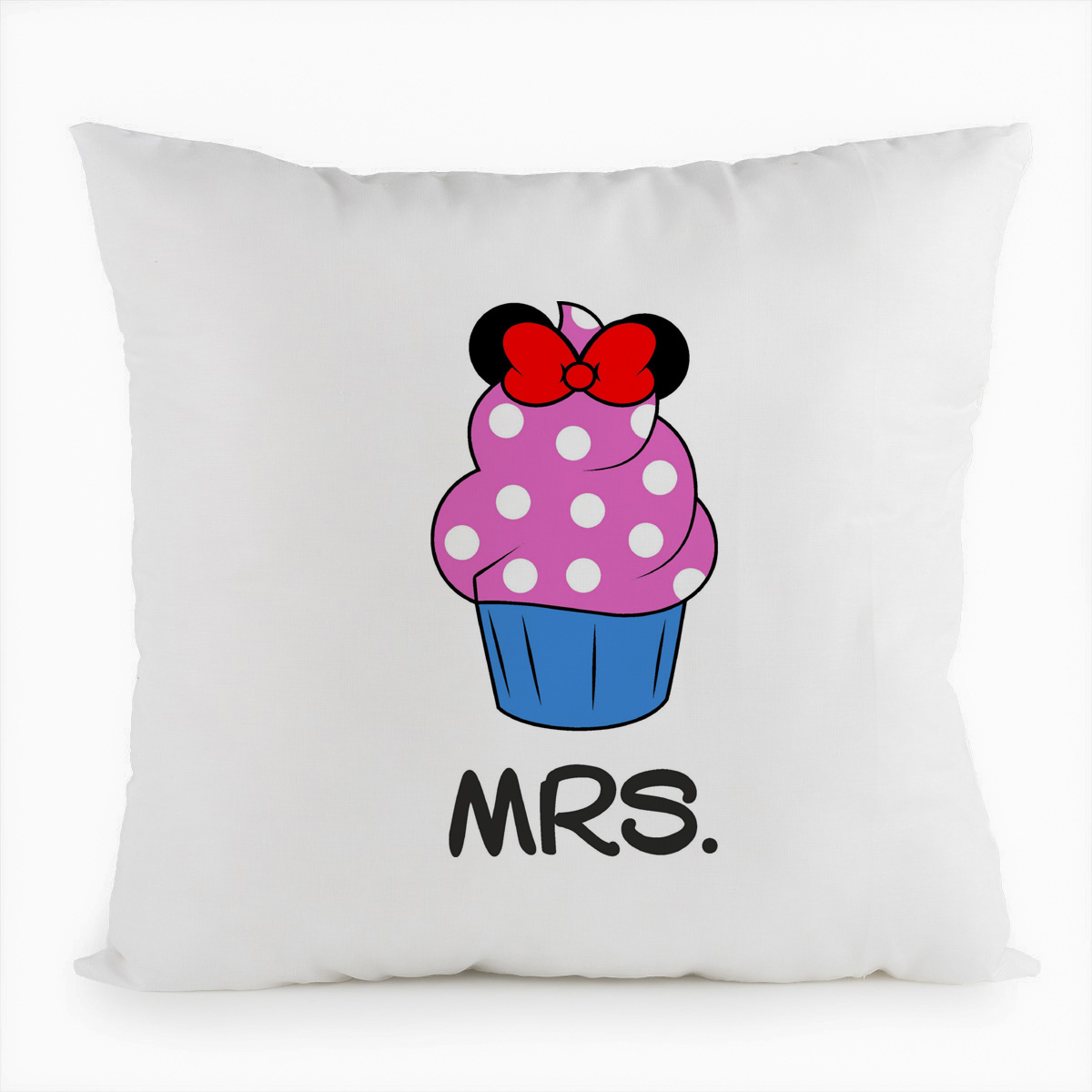 

Подушка белая CoolPodarok Mrs(минни), Белый