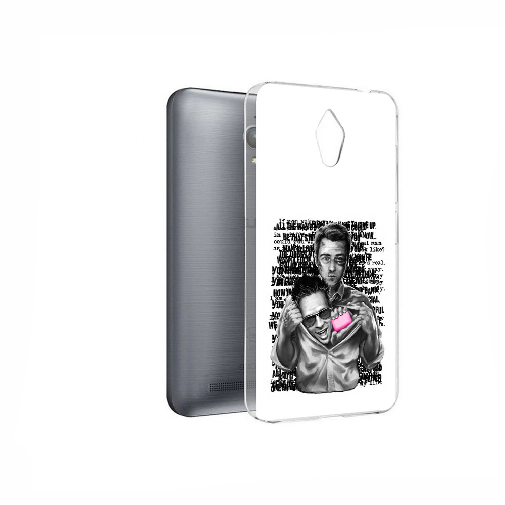 Чехол MyPads Tocco для Asus ZenFone Go (ZC500TG) бойцовский клуб