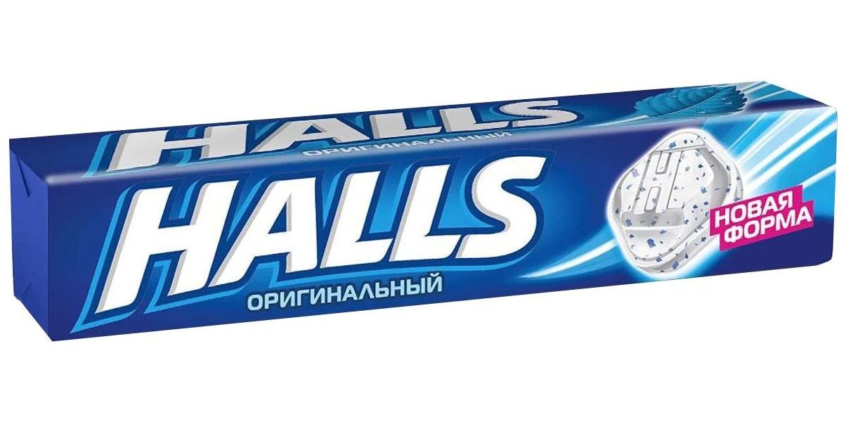 Леденцы Halls Оригинальный 25 г