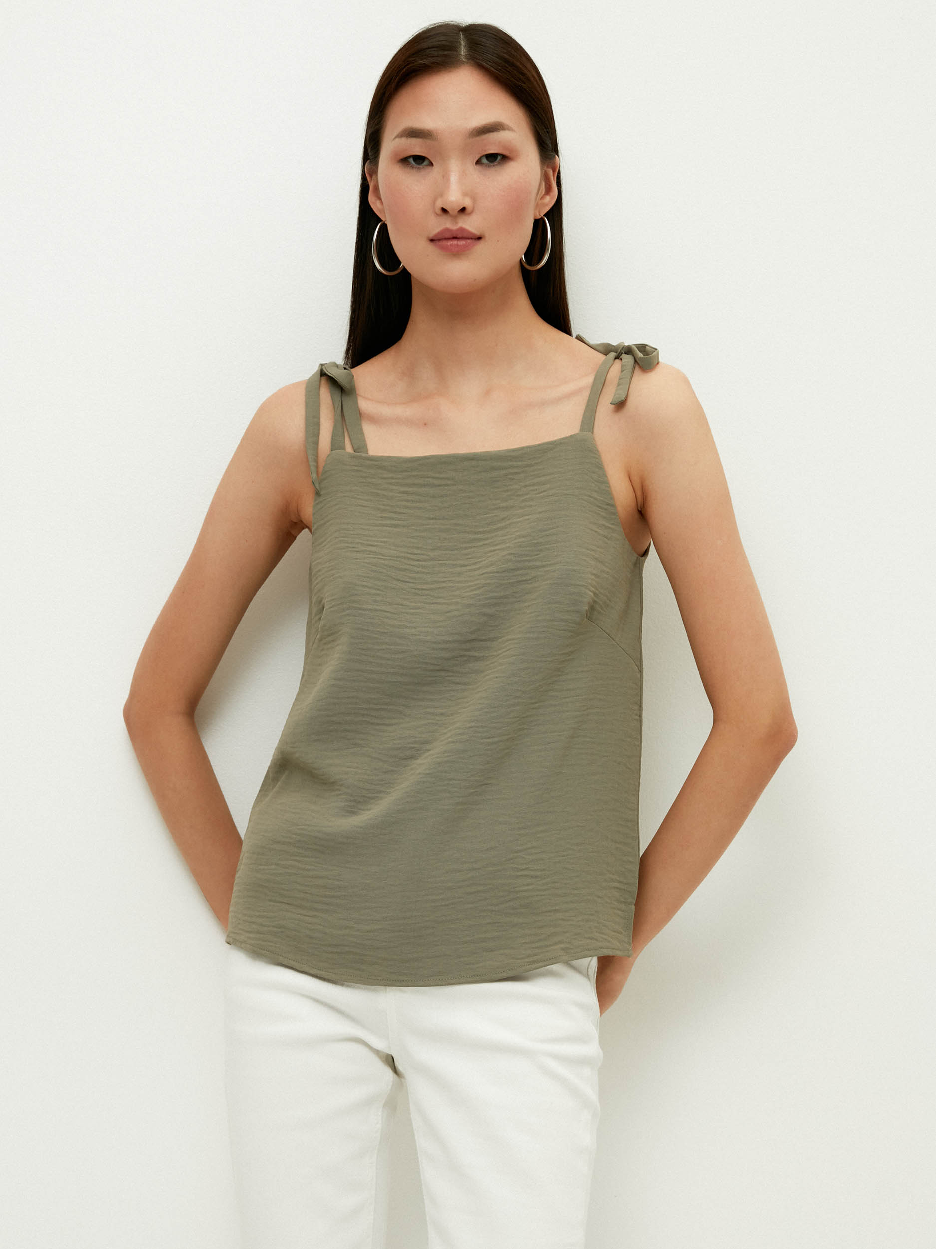 

Топ женский ZARINA 2266133323-13 зеленый 2XS, 2266133323-13