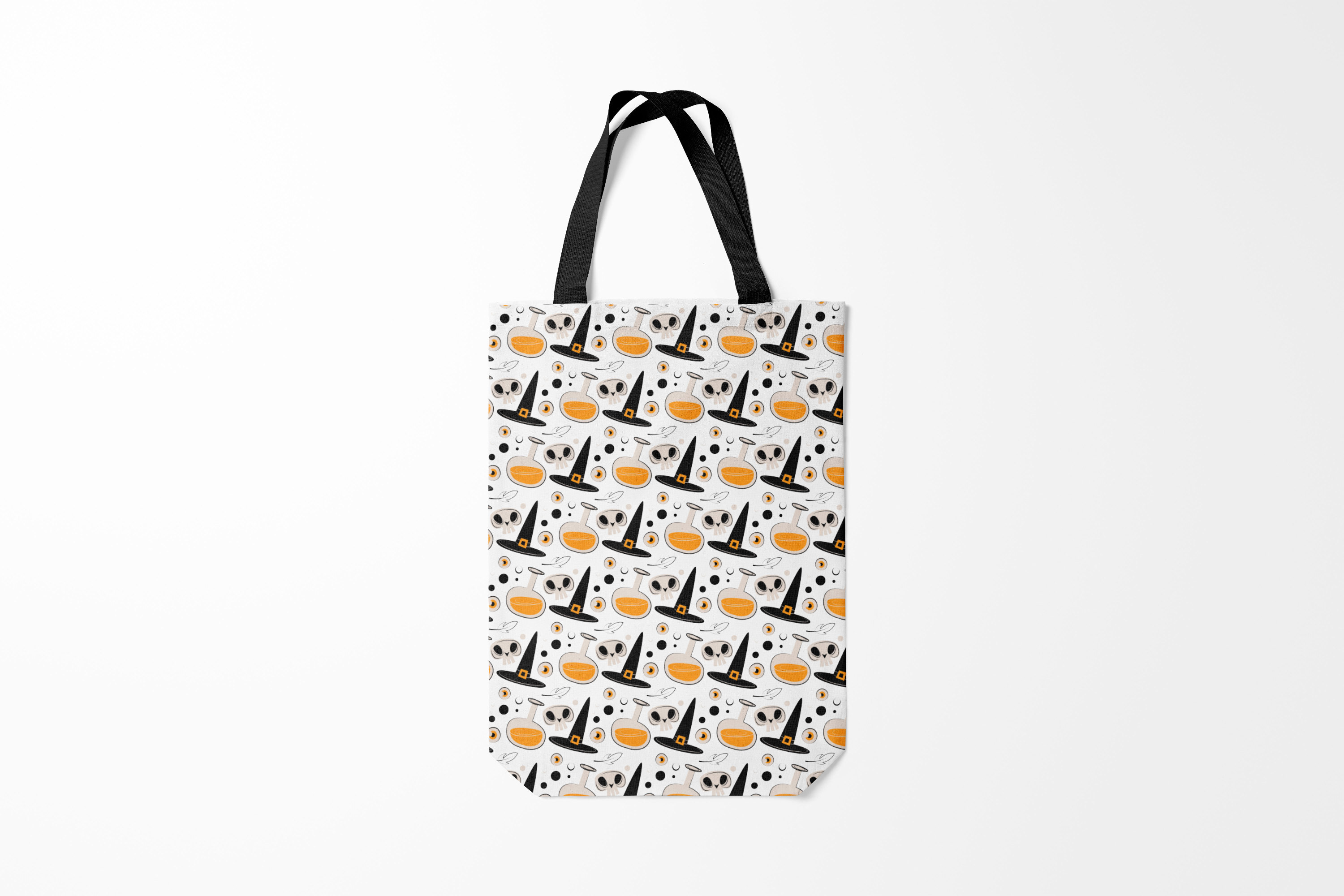 

Сумка шoппер унисекс Burnettie Patern Halloween 15, белый, Patern Halloween 15