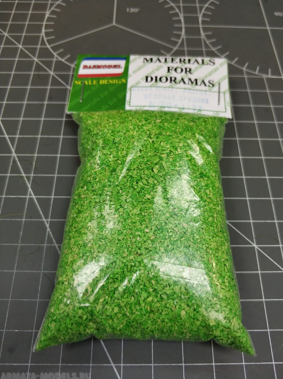 

35029 Присыпка имитация травы зеленая средняя