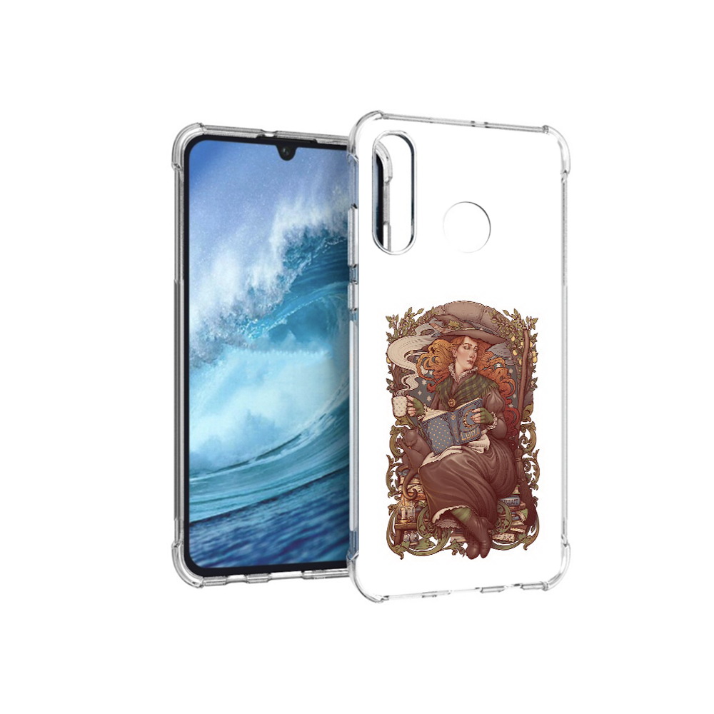 

Чехол MyPads Tocco для Huawei P30 Lite Женские_126, Прозрачный, Tocco