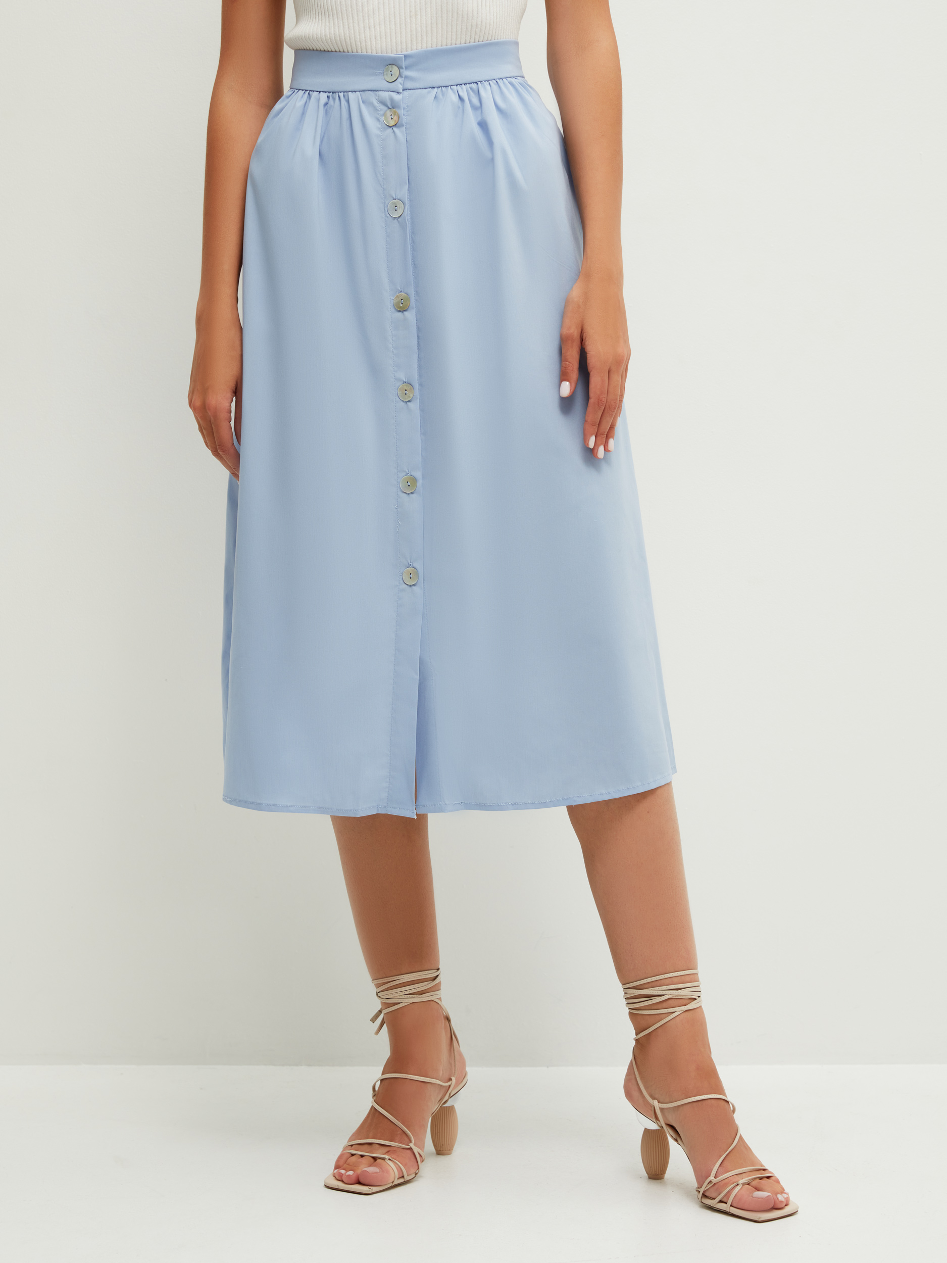 

Юбка женская ZARINA 2367202202-49 синяя XL, 2367202202-49