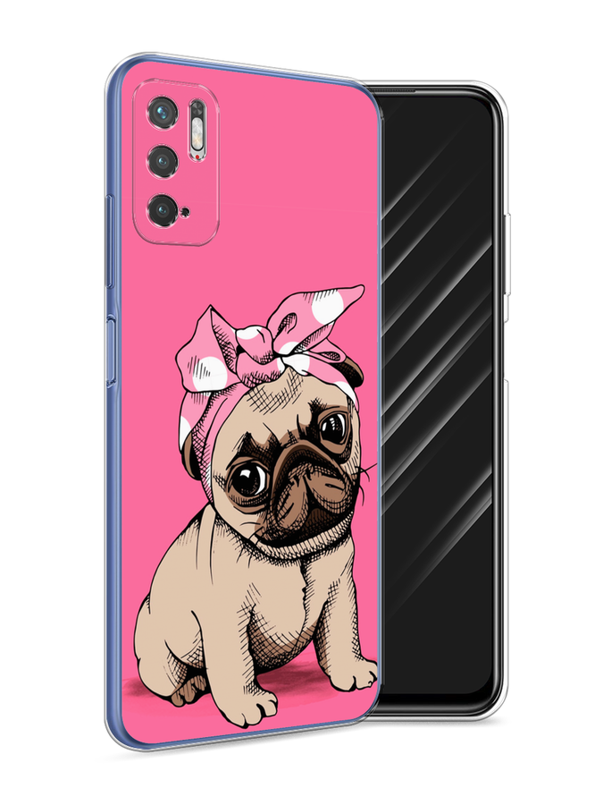 

Чехол Awog на Xiaomi Redmi Note 10T/Note 10 5G/M3 Pro "Dog Pin-Up", Разноцветный, 310850-2