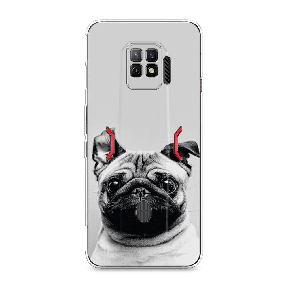 

Чехол Awog на ZTE Nubia Red Magic 7 Pro / ЗТЕ Нубиа Ред Мэджик 7 Pro "Ушастый мопс", Разноцветный, 136050-1