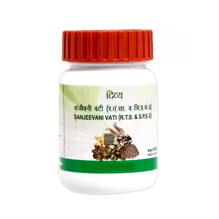 Пищевая добавка Patanjali Сандживани Вати 80 таблеток 434₽