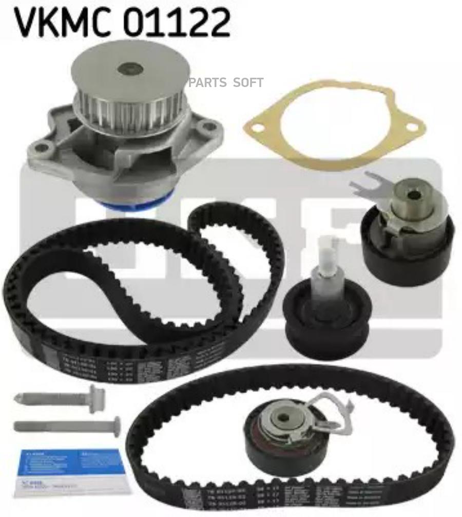 

Комплект Ремня Грм Vw Golf/Skoda Fabia 1.4 16v 99- (С Помпой) Skf VKMC01122
