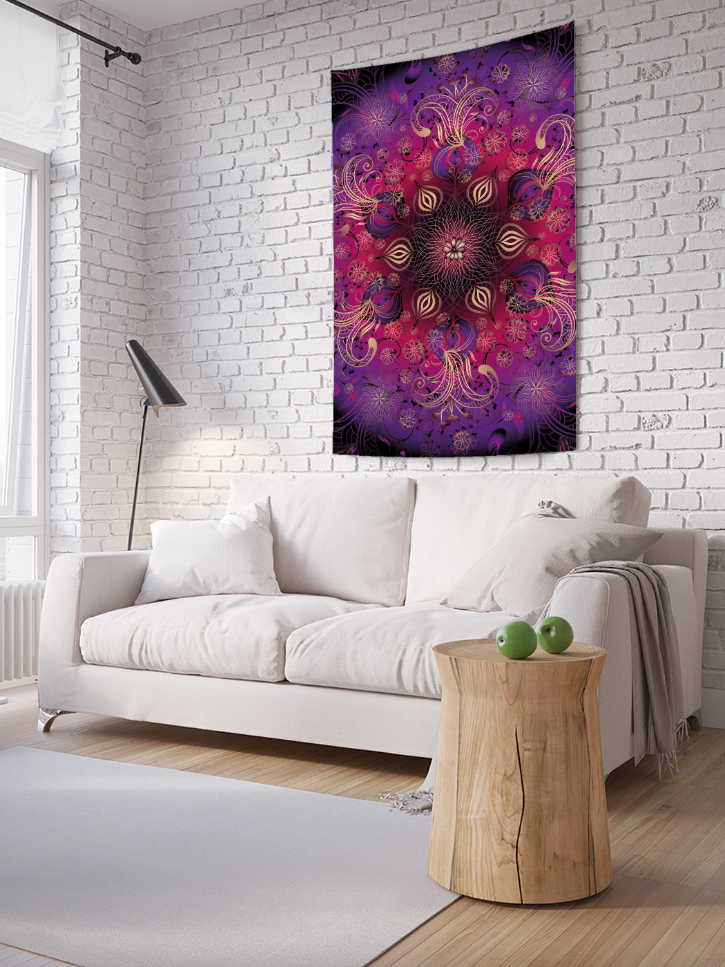 

Вертикальное фотопанно на стену JoyArty Сияние мандалы 150x200 см, Сияние мандалы
