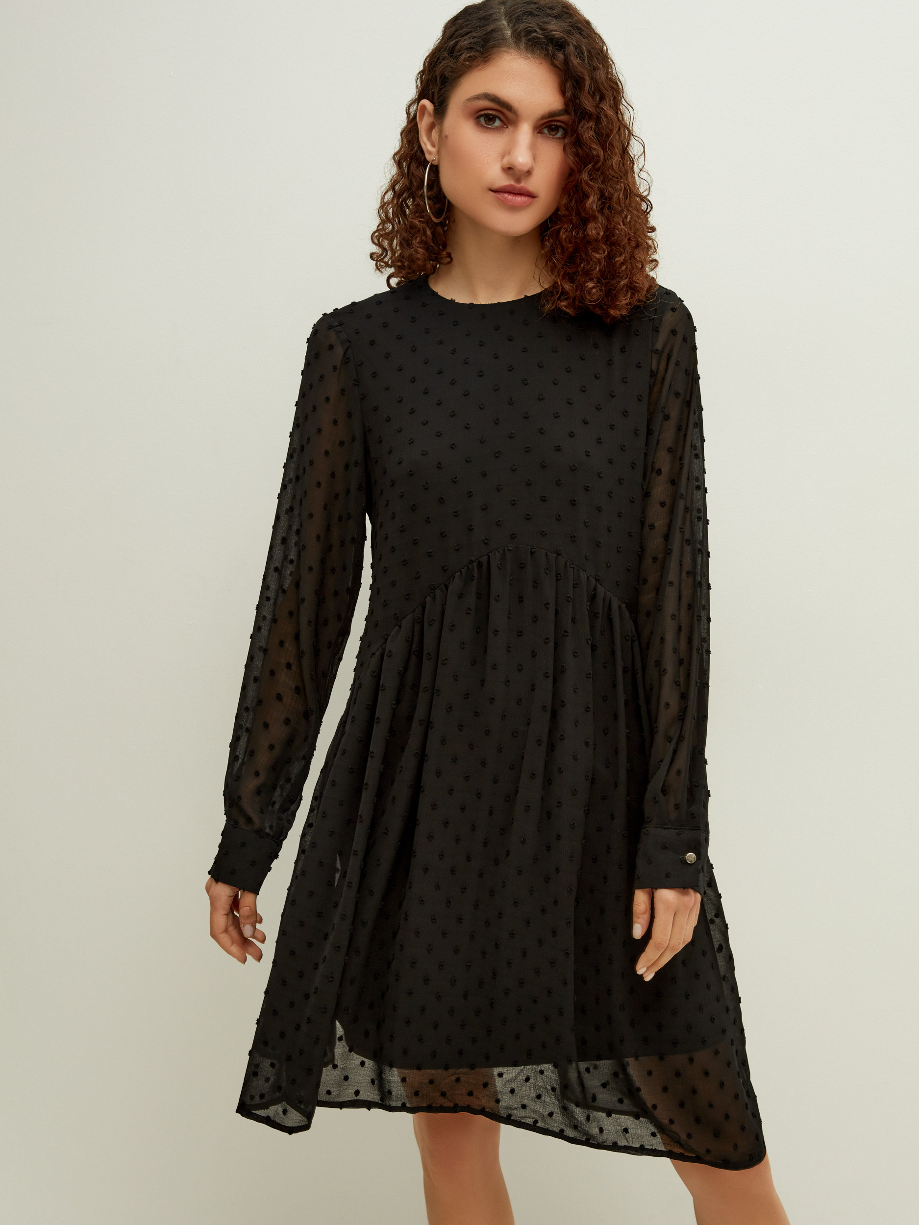 

Платье женское ZARINA 2368033543-50 черное M, 2368033543-50