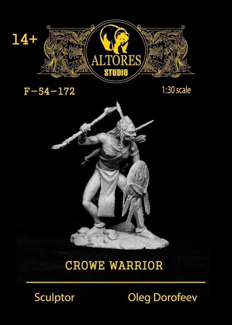 

Сборная фигурка ALTORES Studio Кроу F-54-172