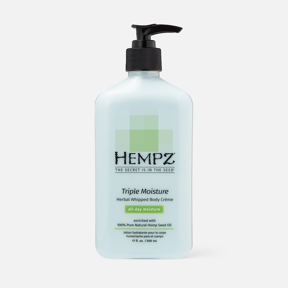 Молочко для тела HEMPZ Triple Moisture тройное увлажнение смягчающее 500 мл 6552₽