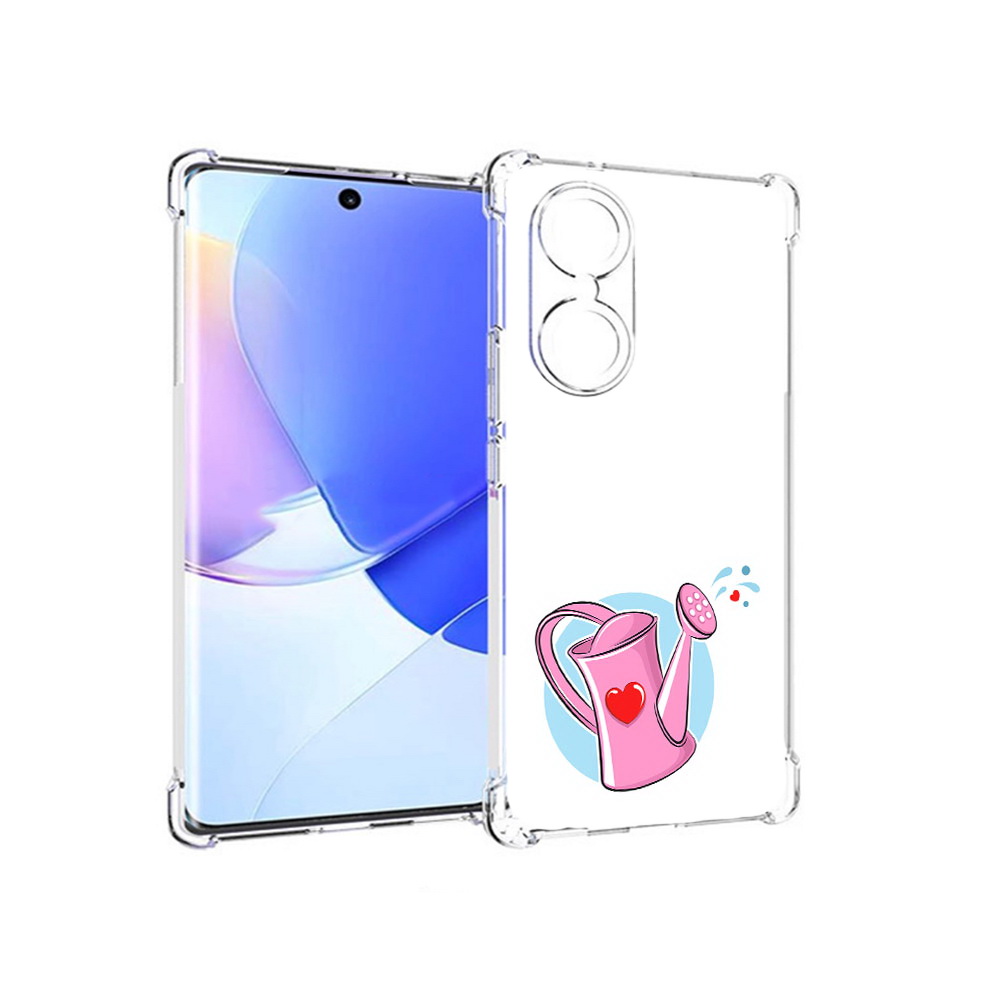 

Чехол MyPads Tocco для Honor 60 Лейка любви 14 февраля, Прозрачный, Tocco