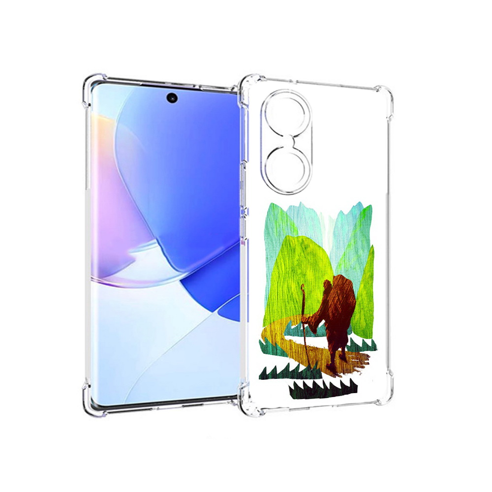 

Чехол MyPads Tocco для Honor 60 Лесная тропа, Прозрачный, Tocco