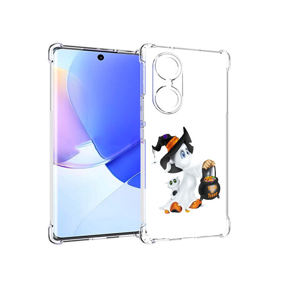 

Чехол MyPads Tocco для Honor 60 Маленький призрак, Прозрачный, Tocco