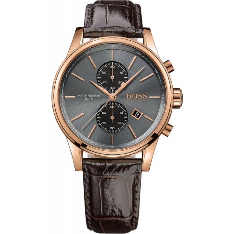Наручные часы мужские HUGO BOSS HB1513281 коричневые