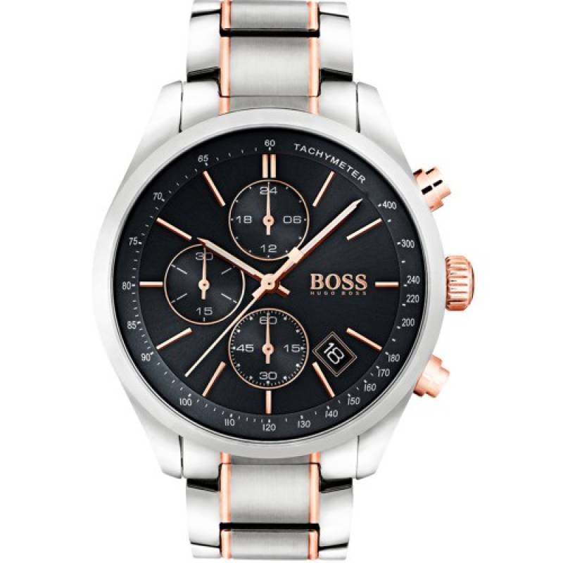 

Наручные часы мужские HUGO BOSS HB1513473 серебристые, HB1513473