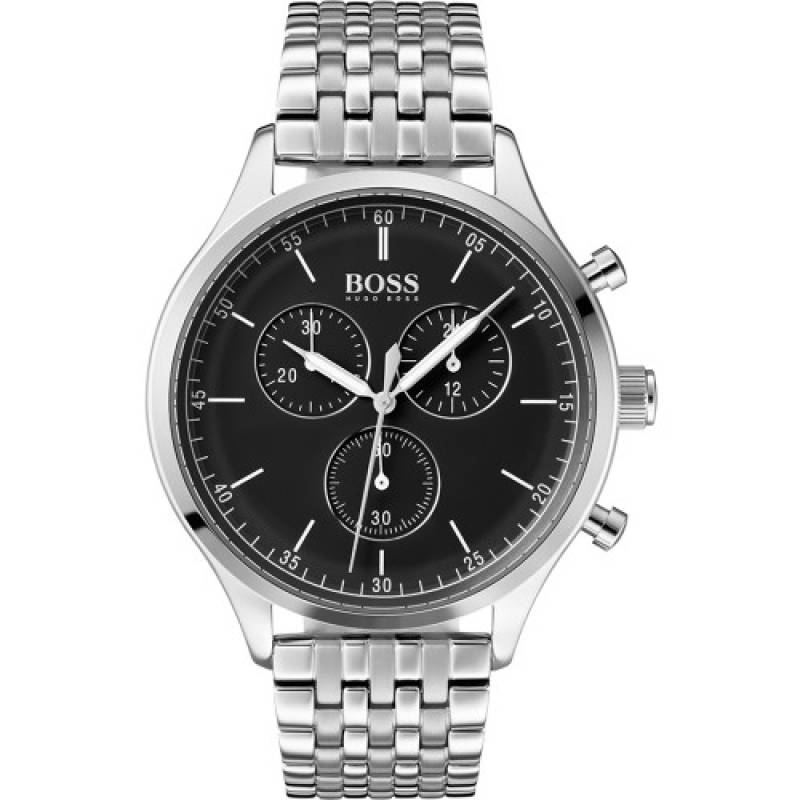

Наручные часы мужские HUGO BOSS HB1513652 серебристые, HB1513652