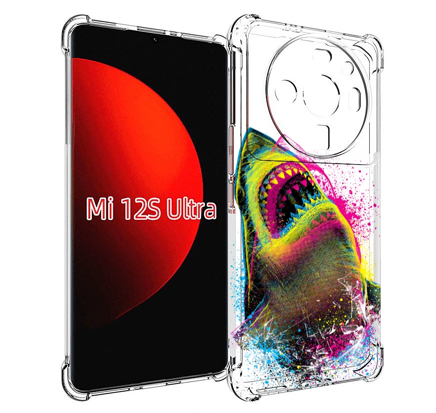 

Чехол MyPads челюсти-2 для Xiaomi 12S Ultra, Прозрачный, Tocco