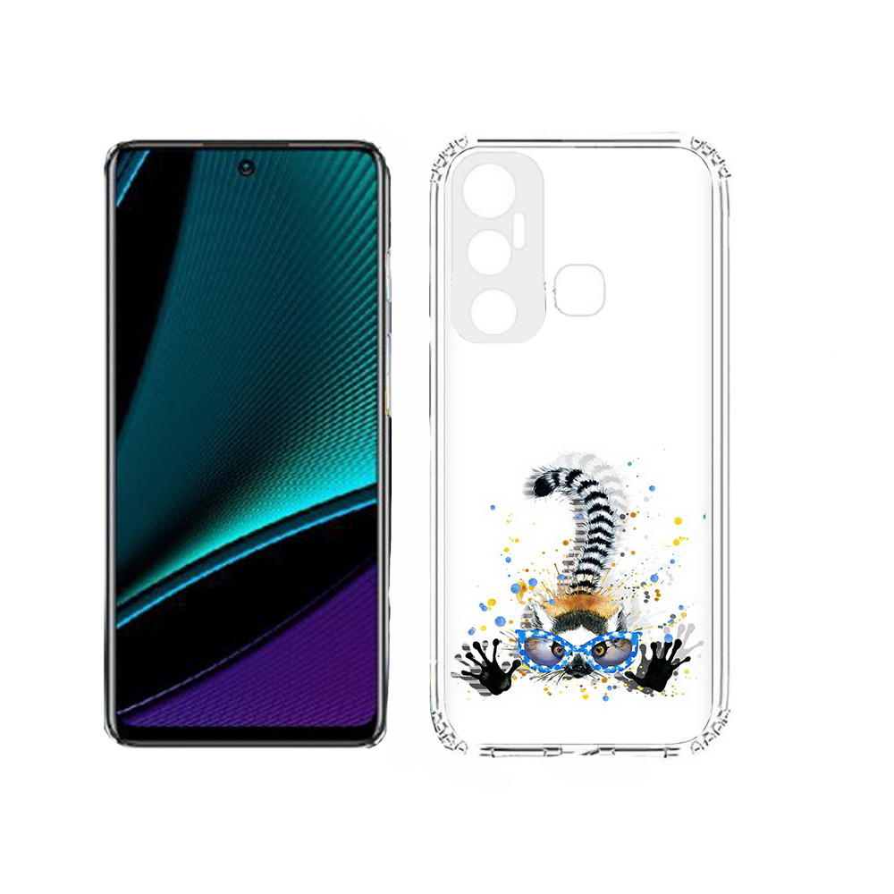 

Чехол MyPads Tocco для Infinix Hot 11s лямур, Прозрачный, Tocco