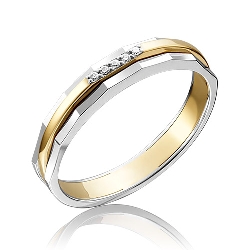 

Кольцо из золота с бриллиантом р. 17 PLATINA jewelry 01-5162-00-101-1121-30, 01-5162-00-101-1121-30