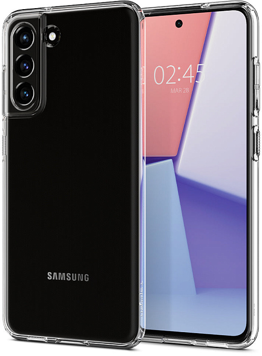 

Чехол Spigen Liquid Crystal (ACS03055) для Samsung Galaxy S21 FE 5G (Clear), Прозрачный