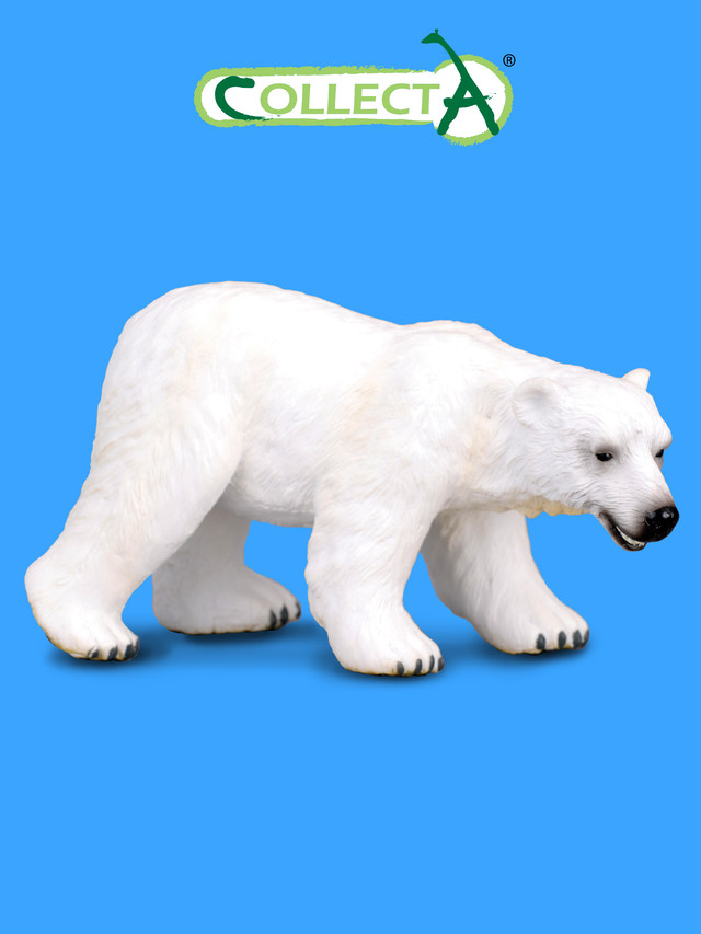 Фигурка животного Collecta, Полярный медведь погремушка fresk полярный медведь белая