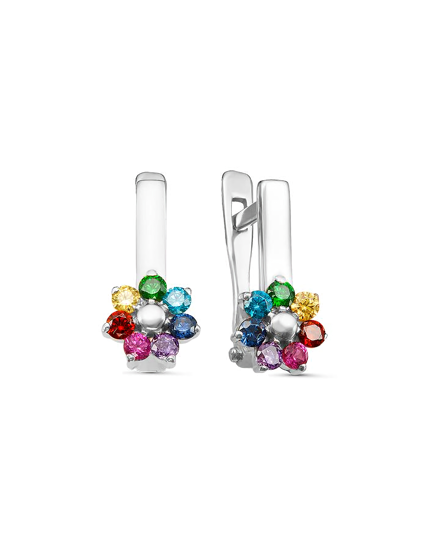 

Серьги из серебра TEO MAORI 8с121368, фианит, 8с121368