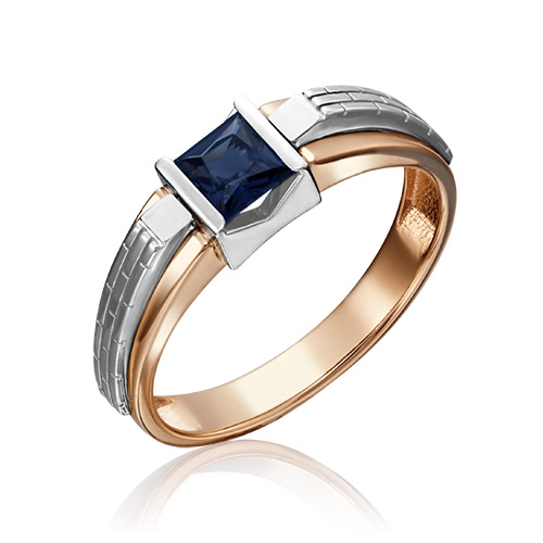 

Кольцо из золота р. 18 PLATINA jewelry 01-5182-00-102-1111-30, сапфир, 01-5182-00-102-1111-30