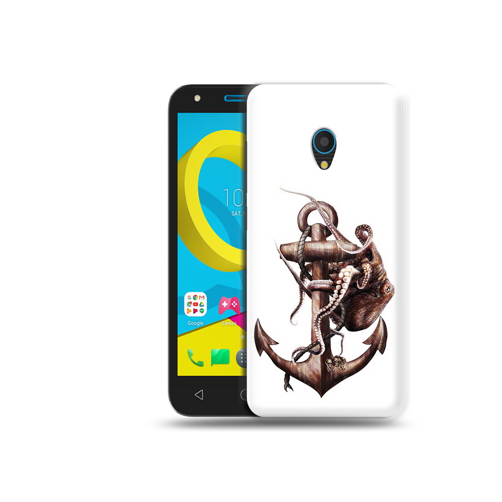 

Чехол MyPads Tocco для Alcatel U5 5047D ржавый якорь (PT134046.676.579), Tocco