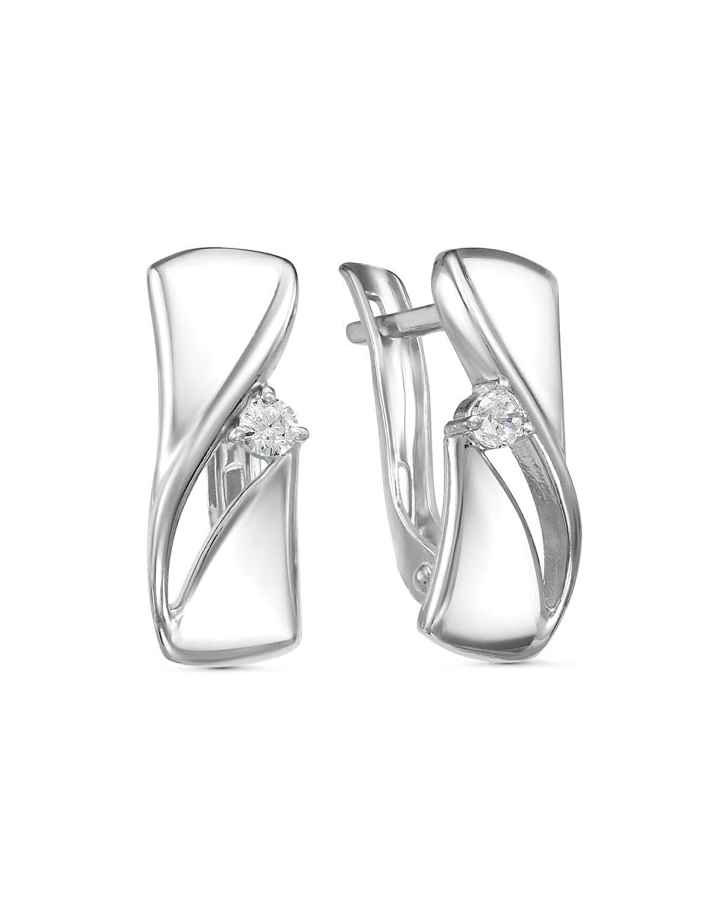 

Серьги из серебра TEO MAORI 833810850Д, фианит, 833810850Д