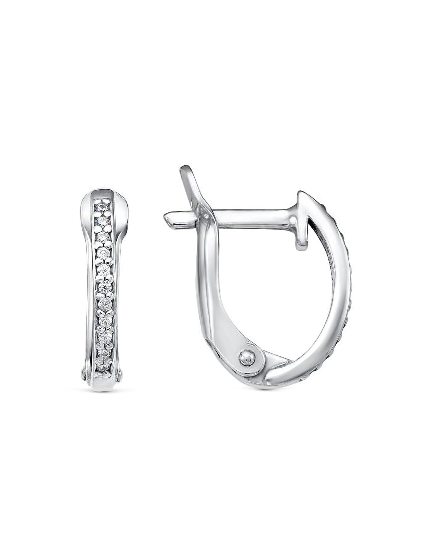 

Серьги из серебра TEO MAORI 833812256Д, фианит, 833812256Д