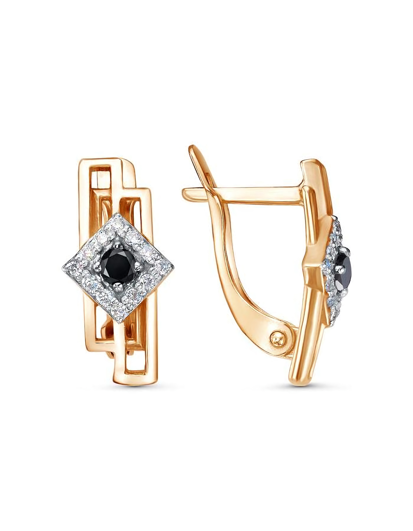 

Серьги из серебра TEO MAORI 833813575Д1, фианит, 833813575Д1