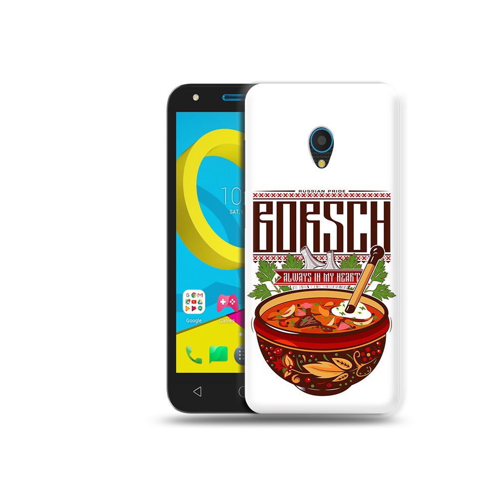 

Чехол MyPads Tocco для Alcatel U5 5047D русский борщ (PT134046.676.589), Tocco