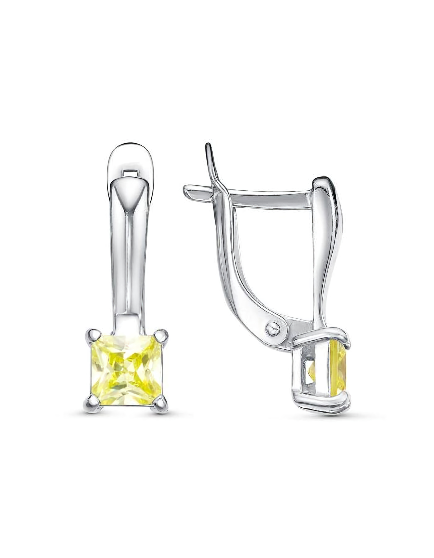 

Серьги из серебра TEO MAORI 833814696Д10, фианит, 833814696Д10