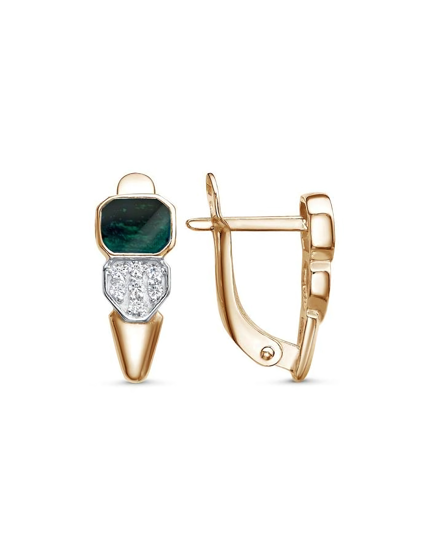 

Серьги из серебра TEO MAORI 833814793Д7, фианит, 833814793Д7