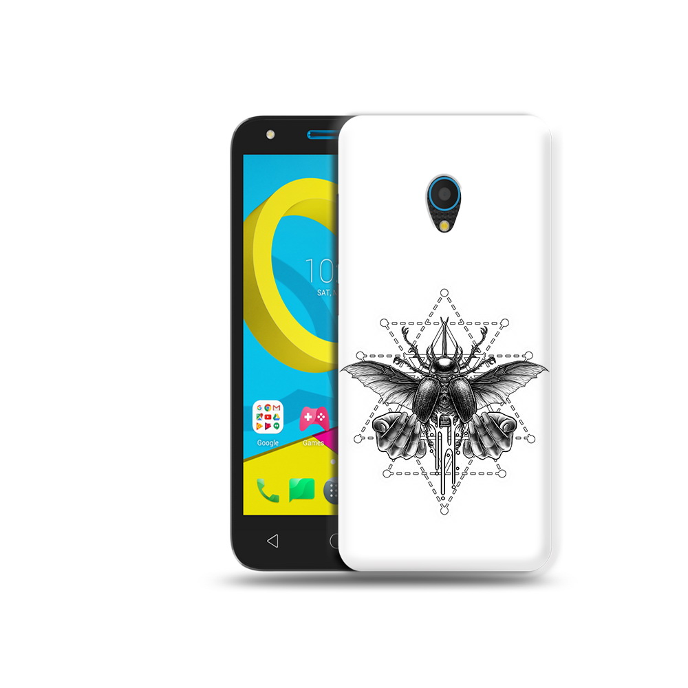 

Чехол MyPads Tocco для Alcatel U5 5047D скарабей (PT134046.676.601), Tocco